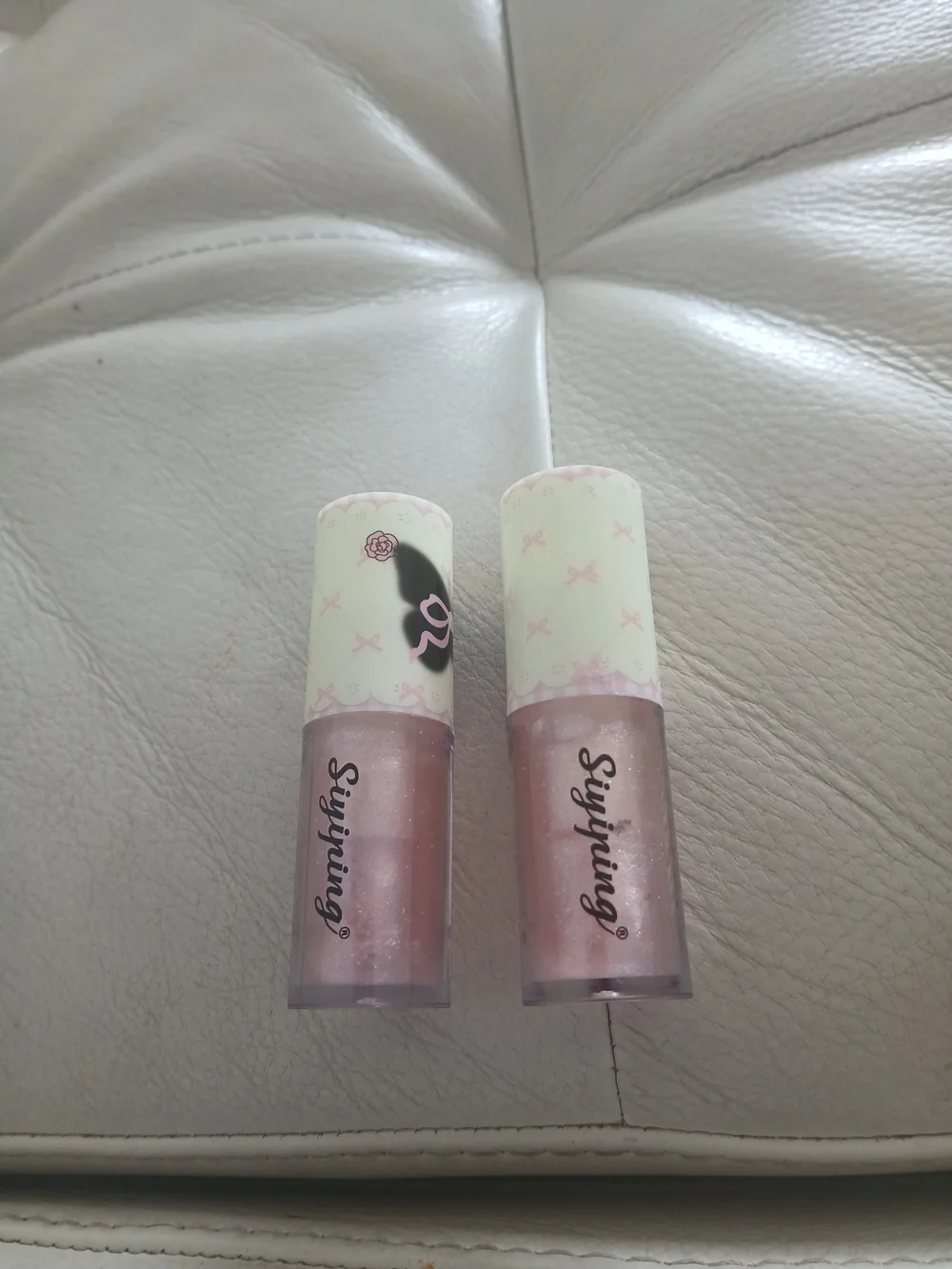 Pink Shimmer Lip Gloss – Soft Rose Sheen